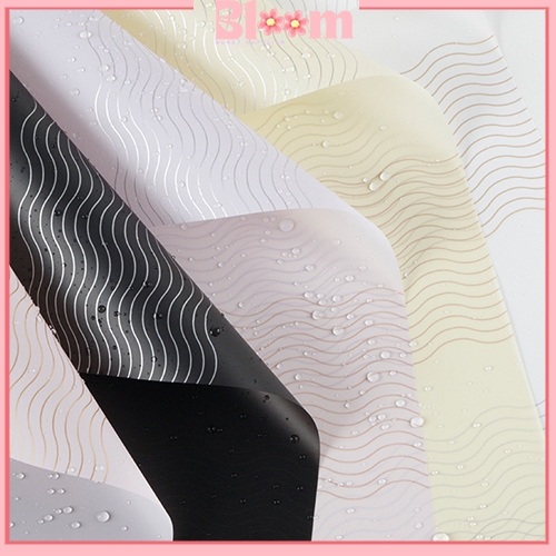 

Kertas buket cellophane gelombang flower wrapping KB6188