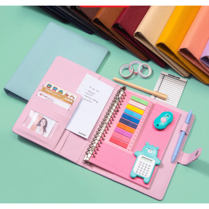 

Binder Polos Eksklusif A5 20 Ring Levi Binder A5 Polos