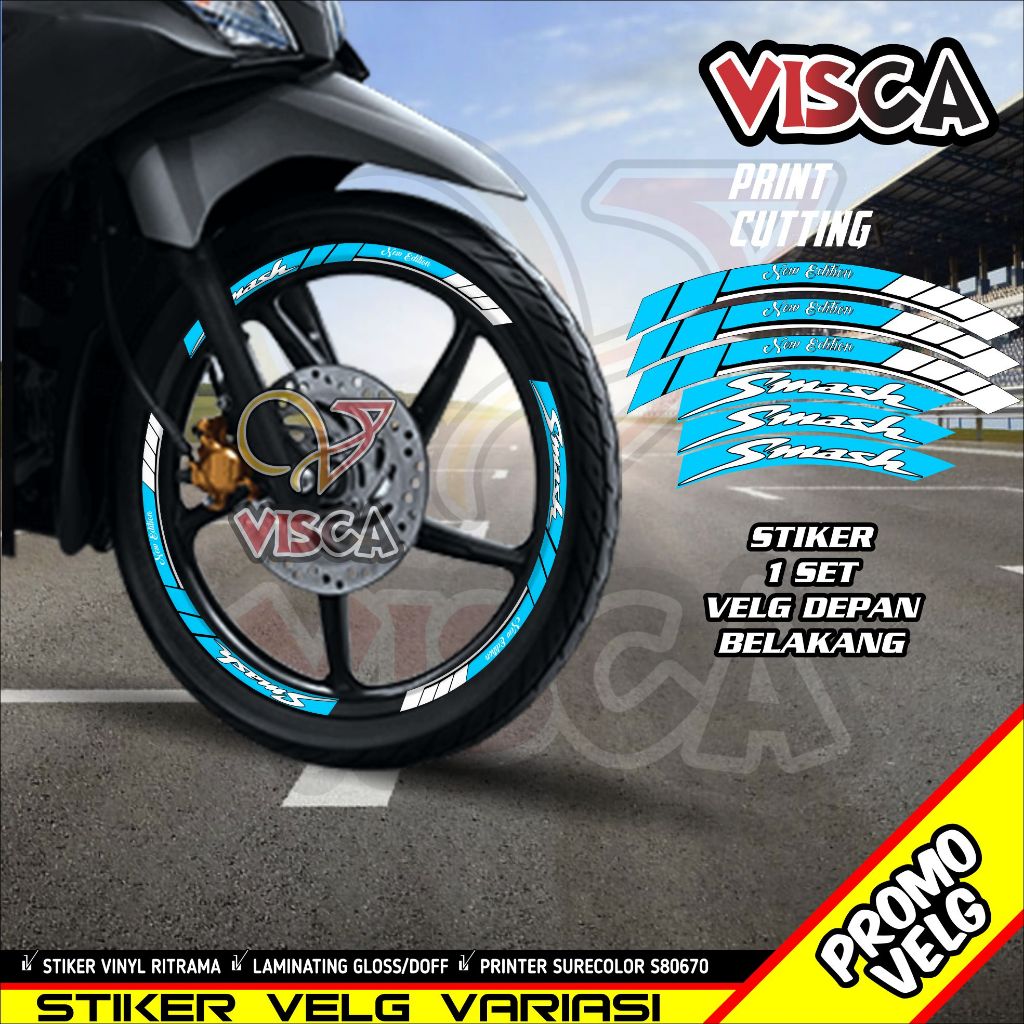 Stiker Velg Smash List Velg Motor Stiker Velg Smash A04