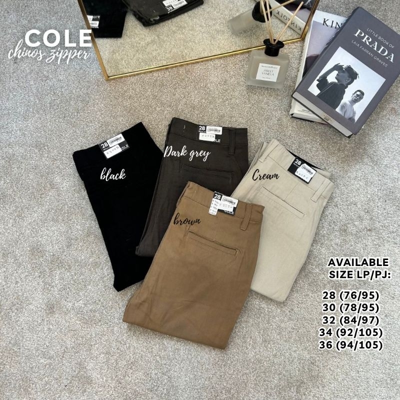 Chinos Cole Zipper