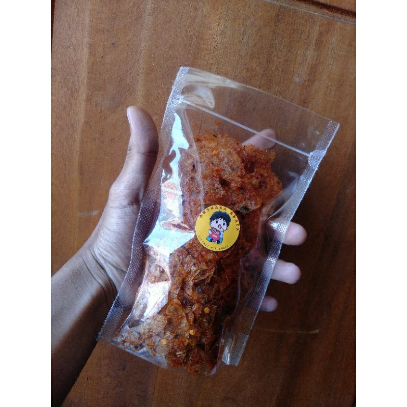 

KERIPIK KACA PEDAS MELEDAK 80gram