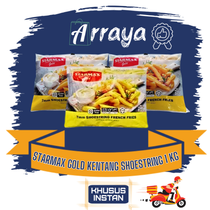 

STARMAX GOLD KENTANG SHOESTRING 1 KG