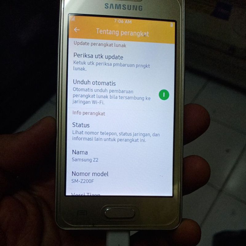 Hp bekas/second Samsung z2