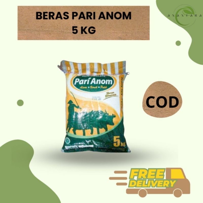 

Beras PARI ANOM 5 Kg/Beras Premium Alami