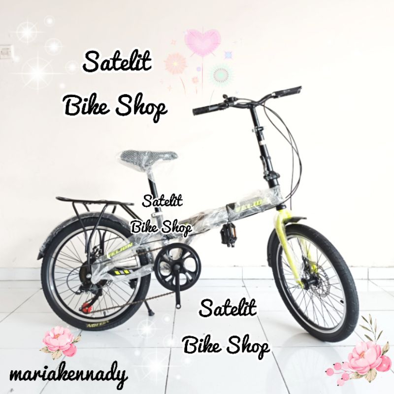 Sepeda Lipat Ukuran 20 Velion New Phoniex Fastron Phoniex Star Morison Everbest 7 Speed Rem Cakram S