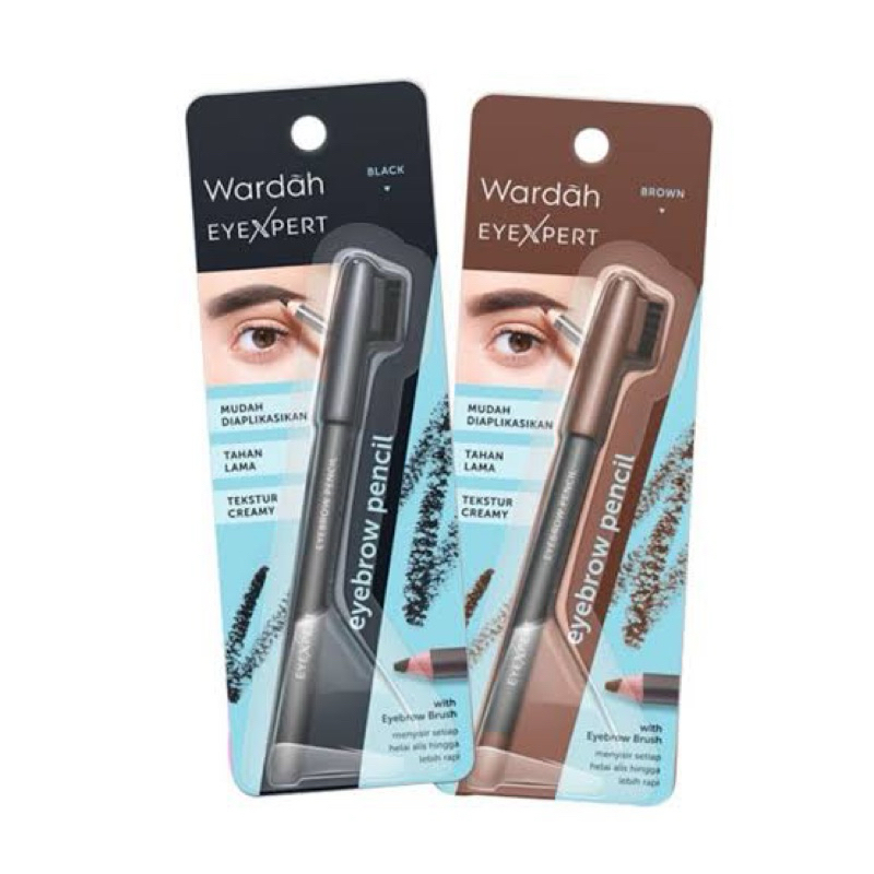 WARDAH EyeXpert MATIC EYEBROW DEFINER - PENSIL ALIS WARDAH BLACK/BROWN