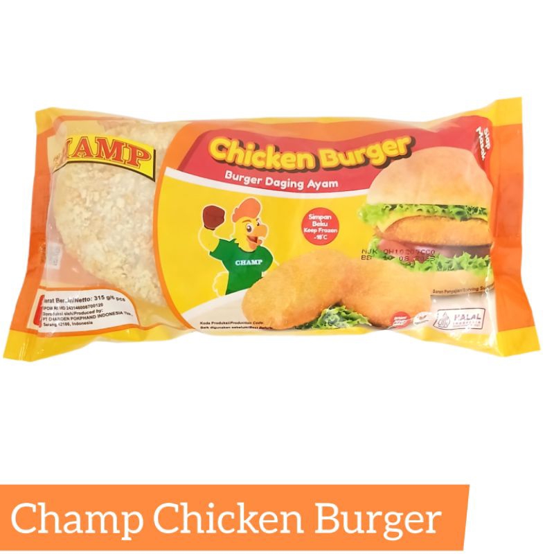 

Champ Chicken Burger 315g