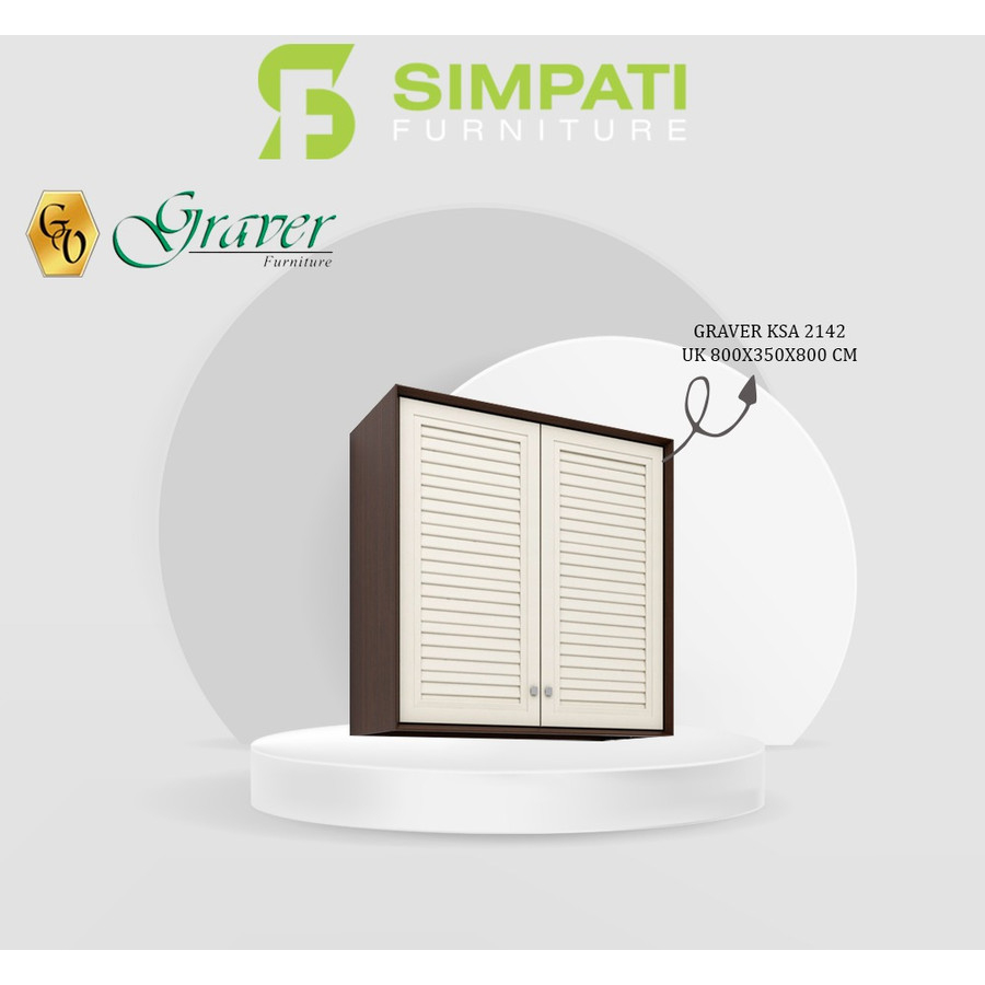 Kitchen Set Graver 2 Pintu Atas KSA 2142
