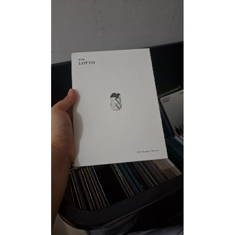 album exo lotto official, album only. kpop album