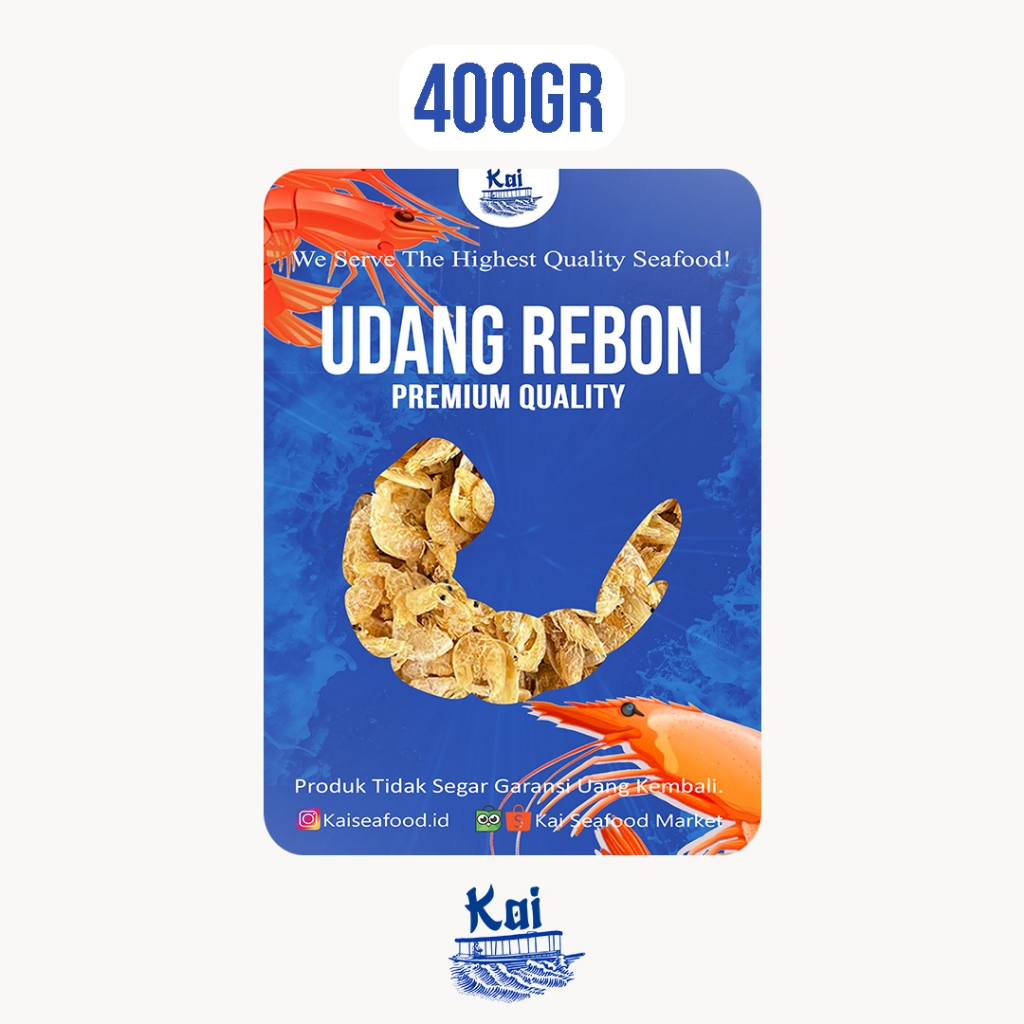 

Kai Seafood - Udang Kering/Udang Rebon Pontianak 110gr - 400gr