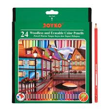 

Pensil Warna Joyko Bisa Dihapus 24 Warna