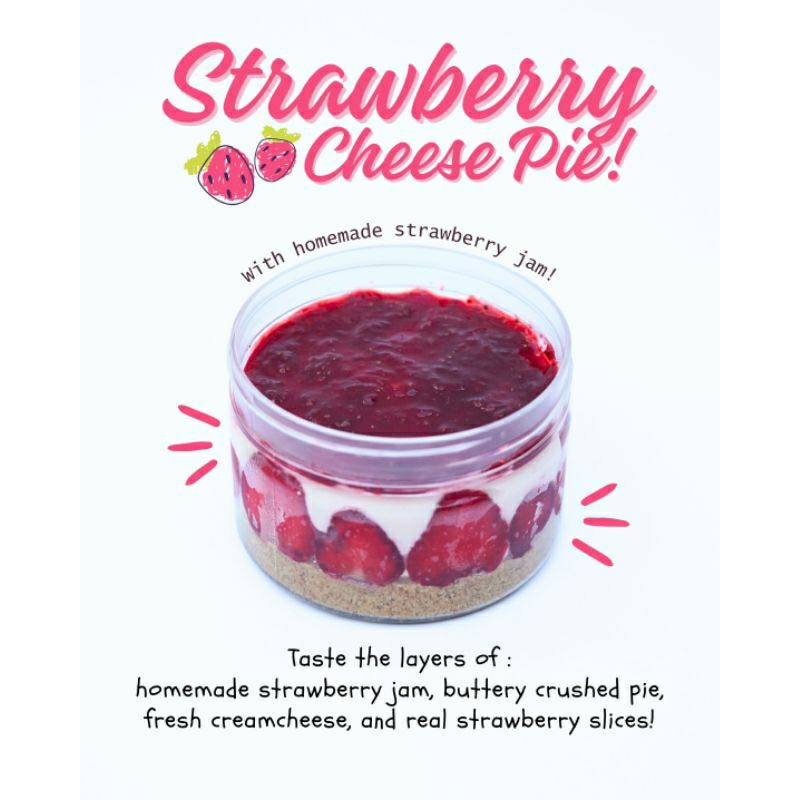 

Strawberry Cheese Pie