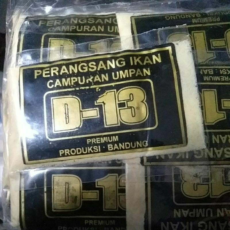 umpan mancing perangsang D-13 premium perpak isi20