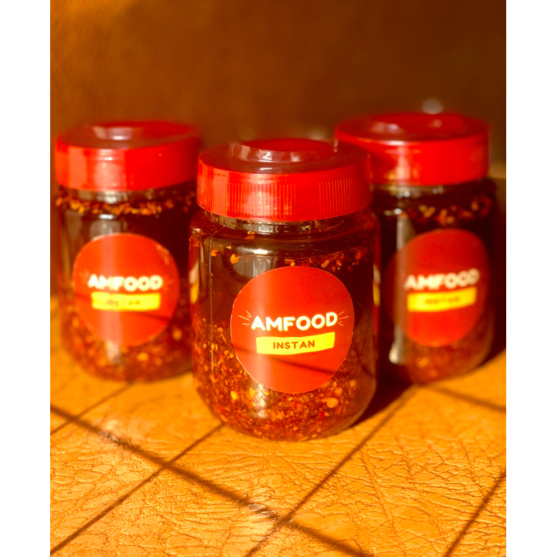 

Chili Oil Khas Amfood / Minyak Cabai