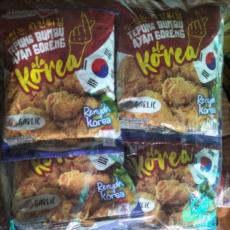 

korea garlic tapung bumbu 170gr