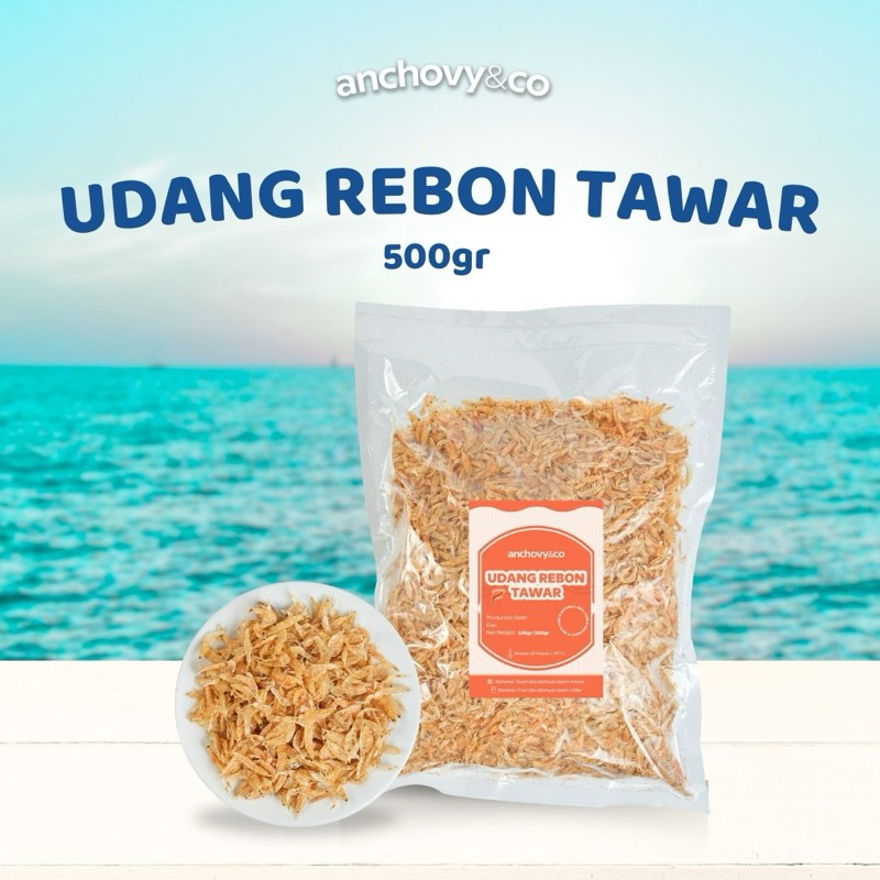 

Udang Rebon Tawar Premium 500gr | Anchovyandco