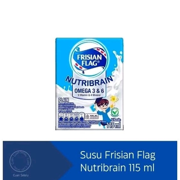 

Susu Frisian Flag Nutribrain 115 ml (ISI 12)