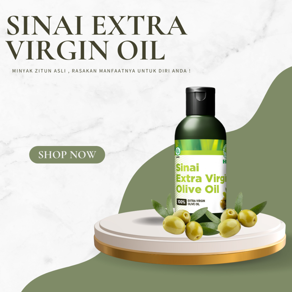 

Minyak Zaitun HPAI Sinai Olive Oil Hni Hpai