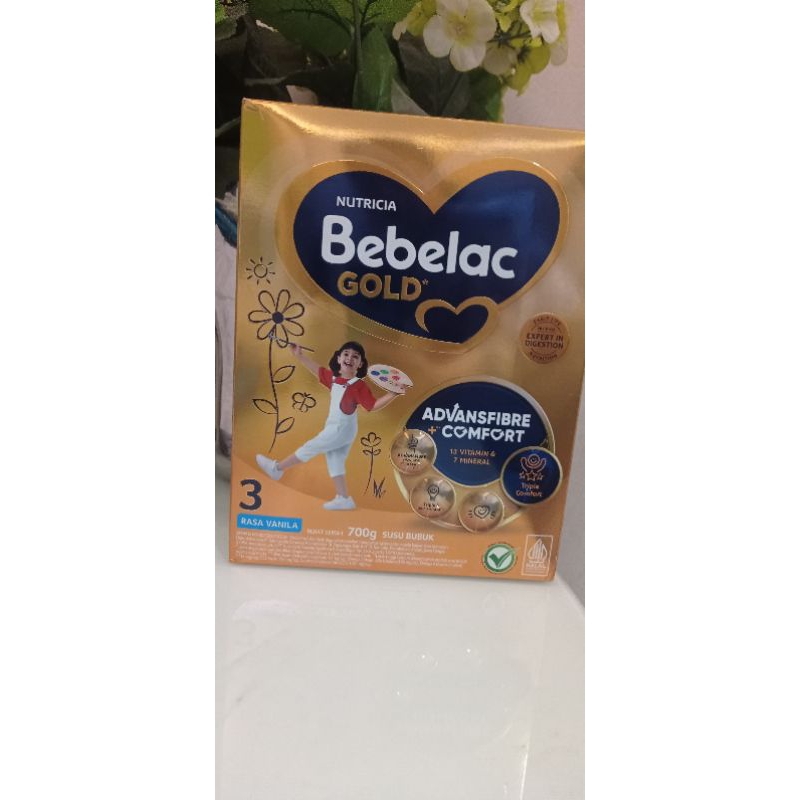 Bebelac 3 Gold vanilla/madu  700gr exp : mei 2026