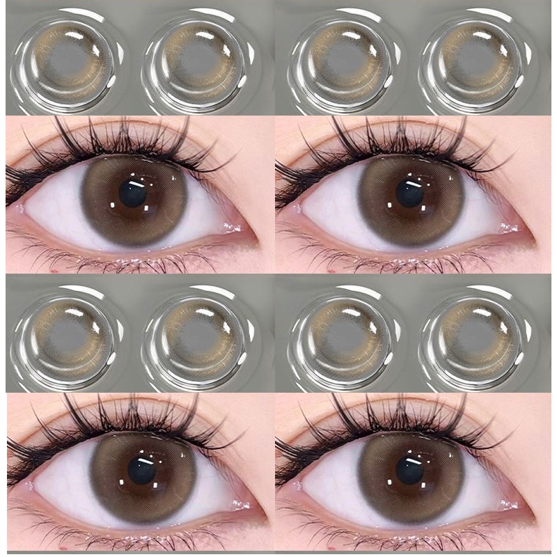 makeup 1 paket komplit plus softlens softlens hitam diameter 14 minus Tetesan mata untuk softlens bi