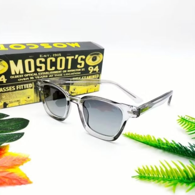 Kacamata Pria Moscot 581025 Lensa Polarised Gagang Tulang Besi