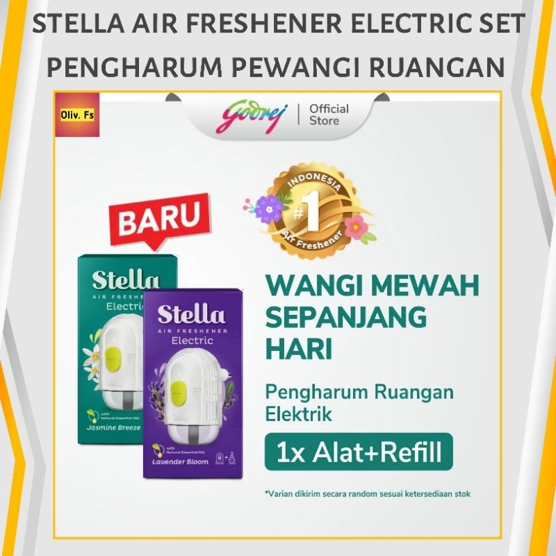 Stella Air Freshener Electric Set - Pengharum Pewangi Ruangan Elektrik