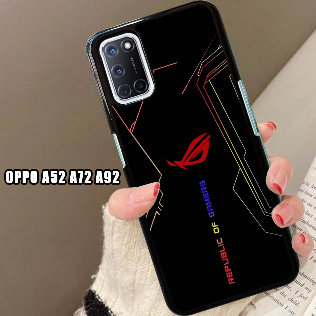 Case Glossy , Case OPPO A52 A72 A92  , Motif Keren- Silikon - Case Glossy - Casing - Terlaris - Terb