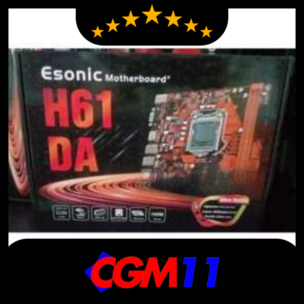 Motherboard Esonic H61 DAI WITH NVME - CGM11.COMPUTER
