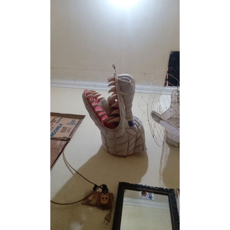 layangan naga dm 25 full set 100 keping, kepala dm 30 3D, sudah tes