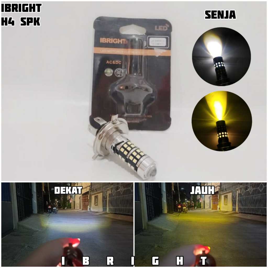 IBRIGHT H4 SPK -  Lampu Utama H4 LED