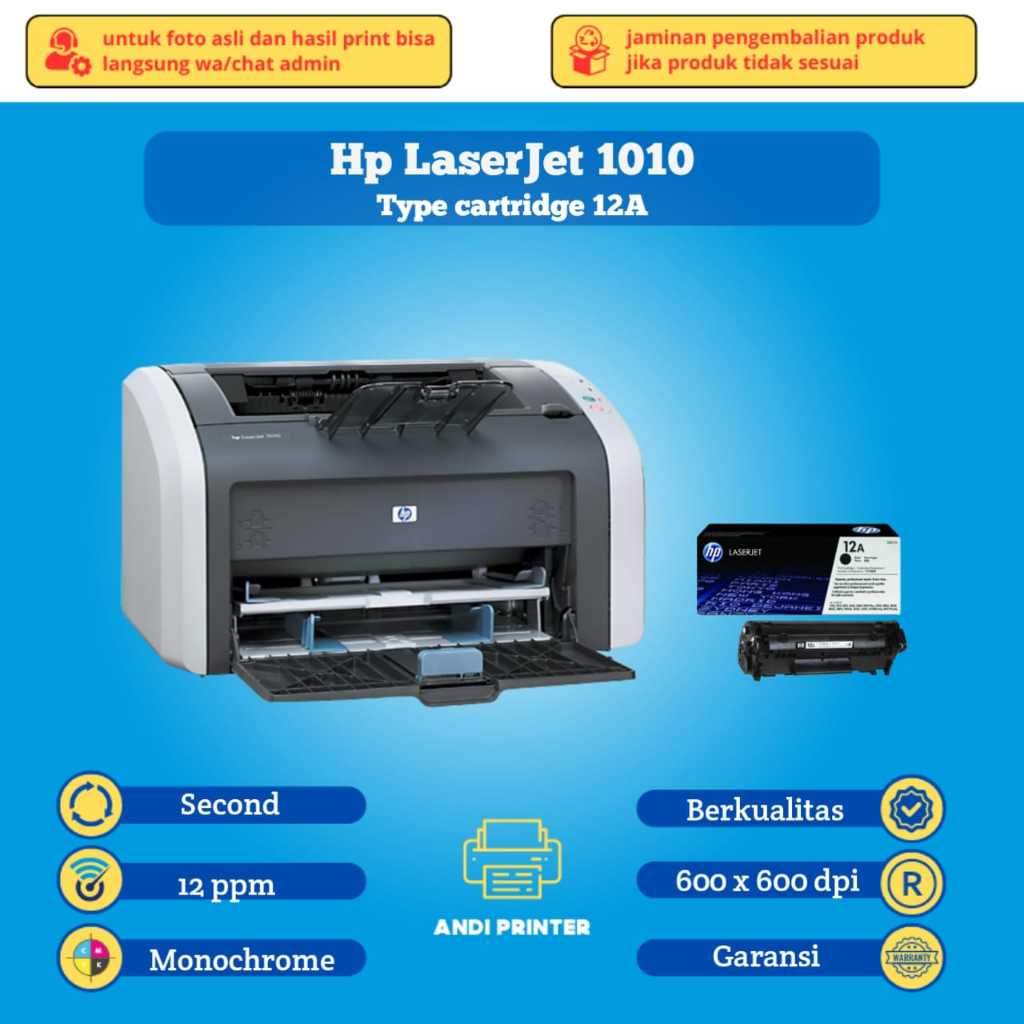 printer hp laserjet 1010 |murah berkualitas