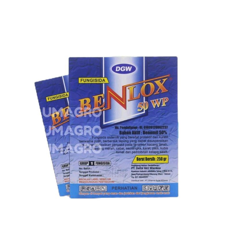 FUNGISIDA BENLOX 50 WP 250 GRAM