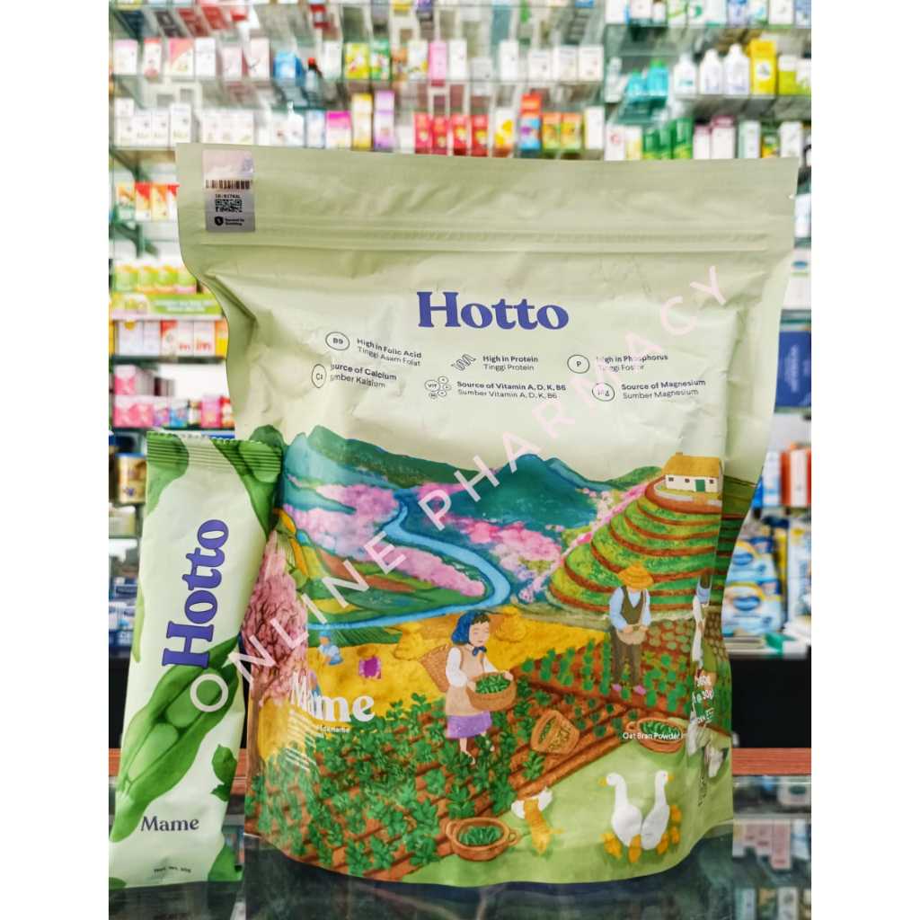 

Hotto Mame Multigrain Protein dengan Edamame [ ]