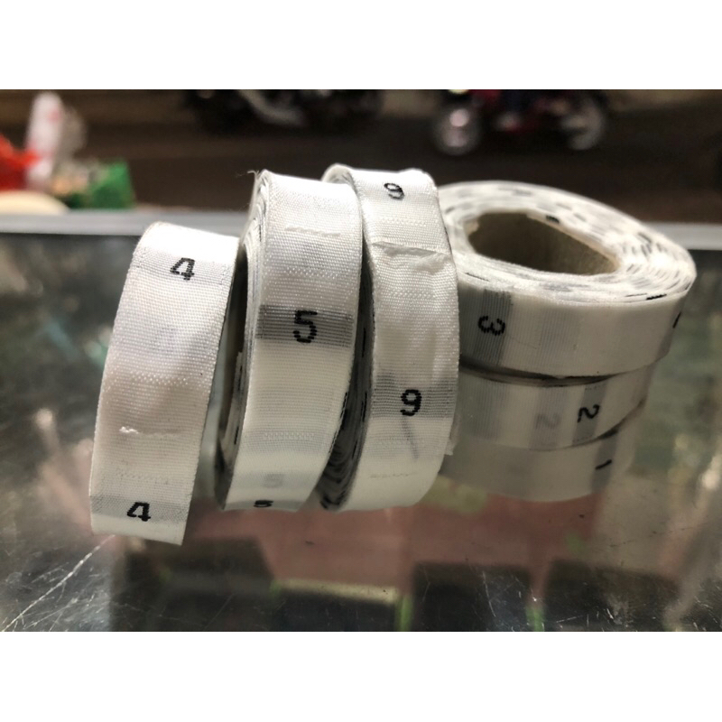 

Nomor Label Baju Putih 1-40