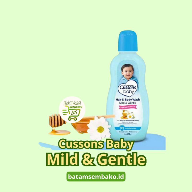 Cussons Baby H&B wash Mild & Gentle 200 Ml