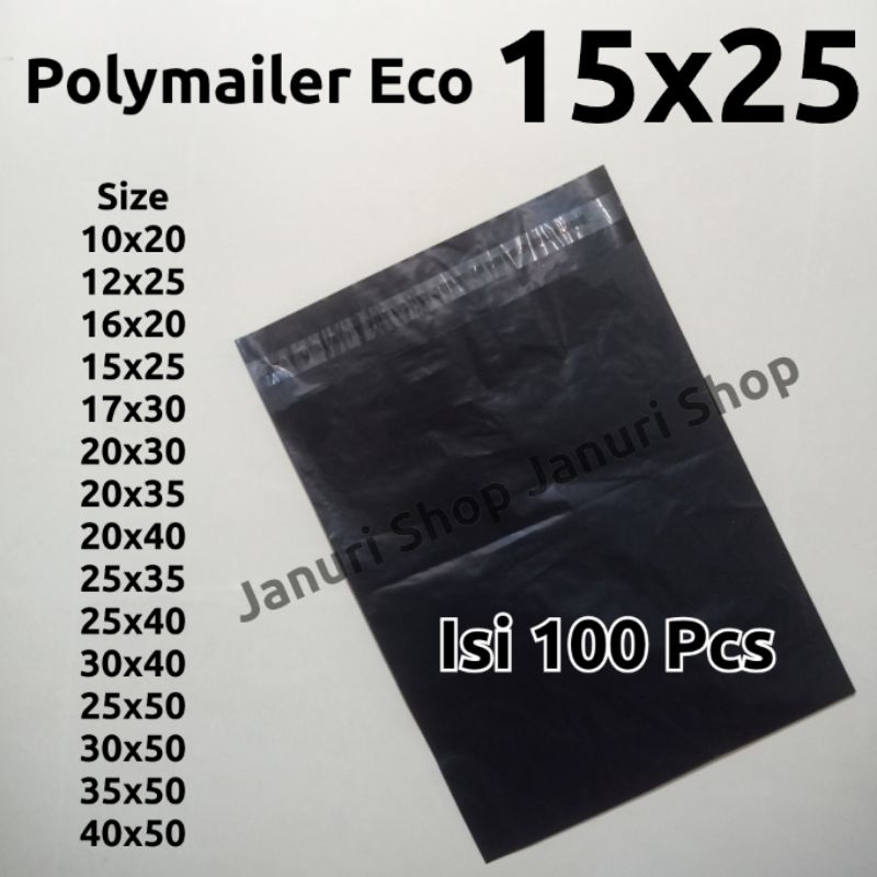 

Promo Polymailer Eco 15 x 25 isi 100 pcs Lem