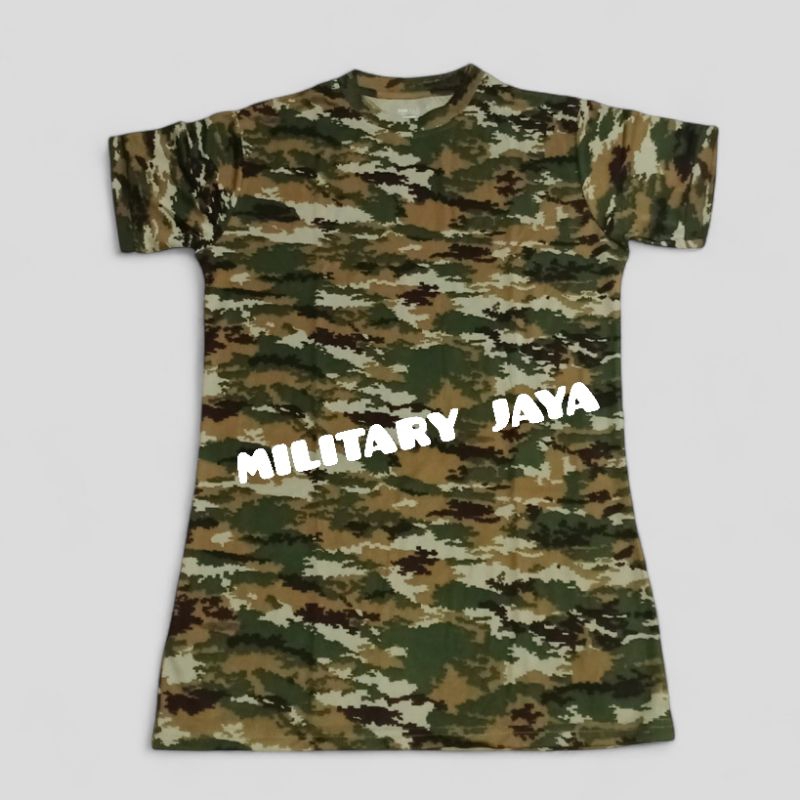 KAOS DRYFIT LORENG KOSTRAD LENGAN PENDEK/KAOS DRYFIT JATAH KOSTRAD BATTLE