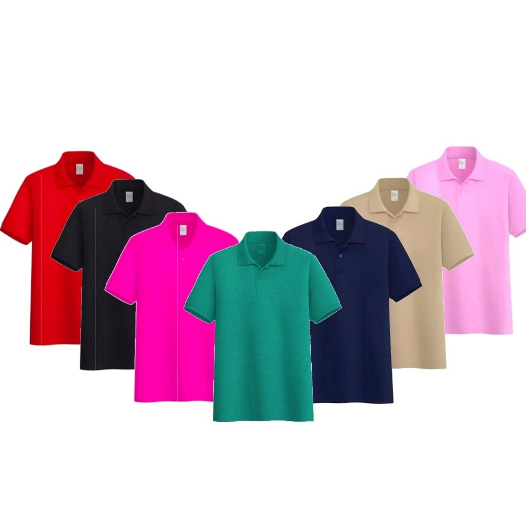 ArvinClothing-Kaos Polo Polos / Kerah Wangki / Kaos Seragaman / Kaos Unisex
