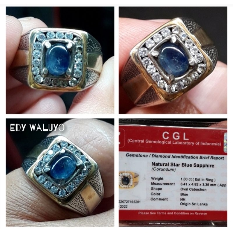 Natural  Blue Sapphire Ceylon No Heat