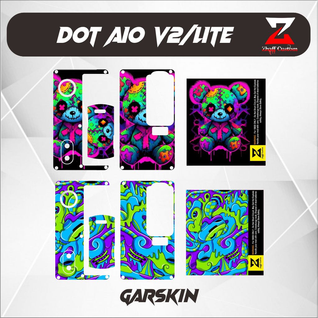 

ZhaffCustom New ACCESORIES Sticker Garskin vynil DOTV2 Anti Luntur