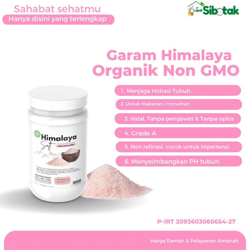 

GARAM HIMALAYA HALAL NON GMO 500GR Toples
