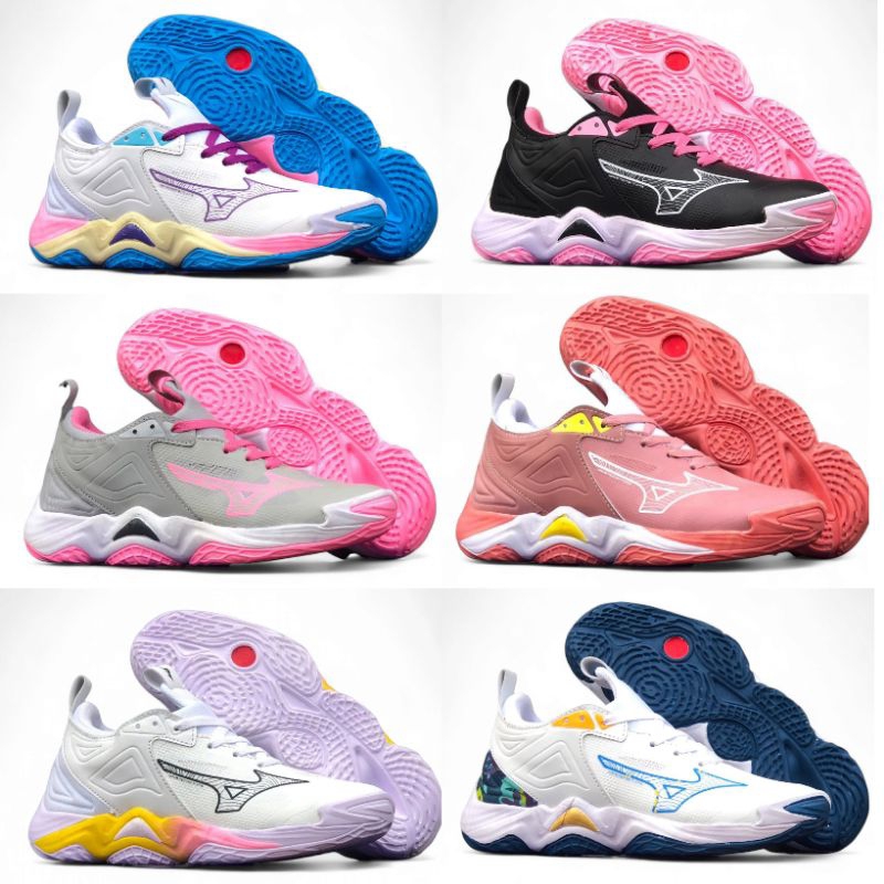 Sepatu Voli Mizuno Wave Momentum3 Mid Sepatu Volly Wanita New Arrival Terlaris Ukuran 36 37 38 39 40