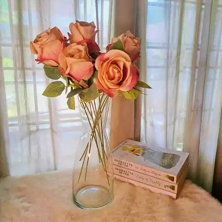 Vas Kaca Besar Home Decor / Vas Kaca Tinggi / Vas Kaca Korea