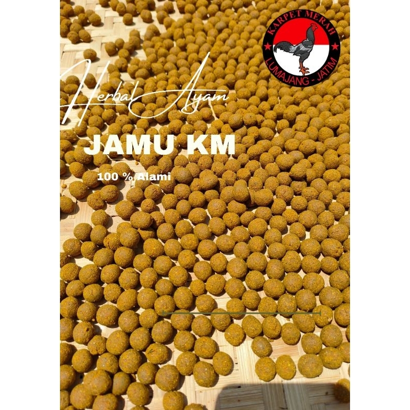 (PAKET HEMAT) JAMU KM AYAM LAGA LEBIH AGRESIF NAFAS TERATUR PENAMBAH STAMINA NAFSU MAKAN 100% HERBAL