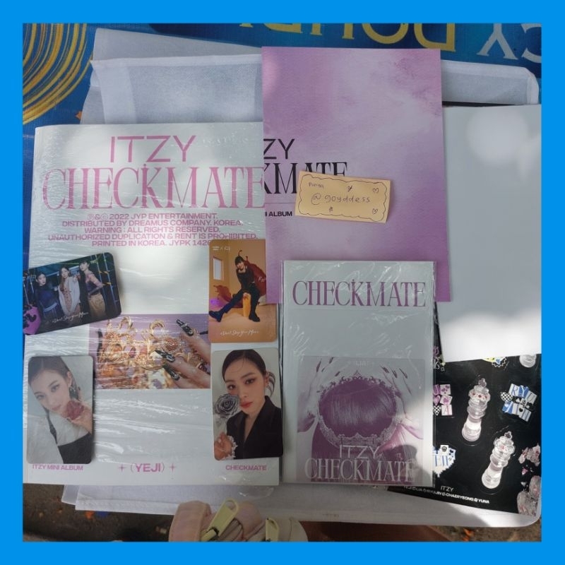 Album itzy Checkmate Yeji Ver fullset