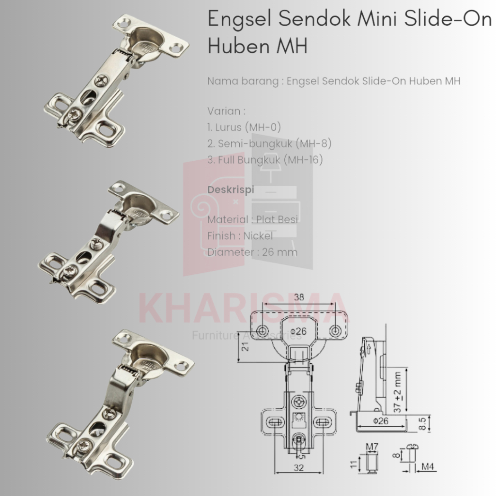ENGSEL SENDOK MINI HUBEN MH