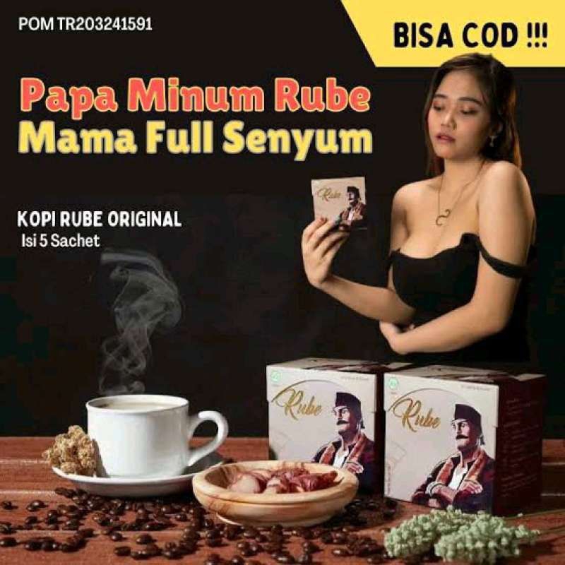 

KOPI RUBE ASLI 100% KOPI STAMINA PRIA RUBE COFFE ASLI ORIGINAL AMPUH SUDAH TERUJI