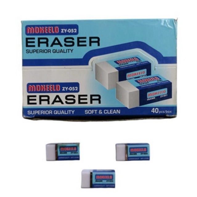 

1Pc ERASER/PENGHAPUS MAKEELO PUTIH ZY-052