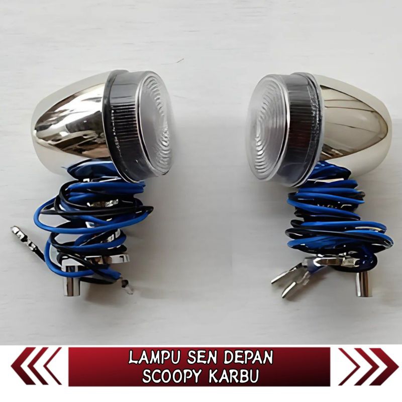 Lampu Sen Sein Depan Assy Scoopy Karbu Kyt 2010-2013 Berkualitas