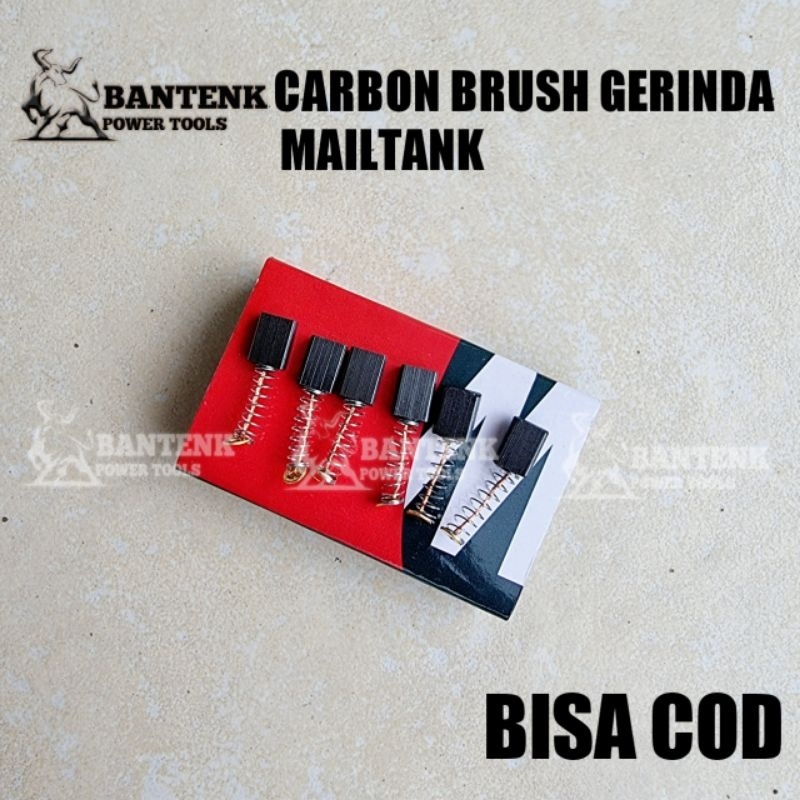 CARBON BRUSH GERINDA ISI 6PCS ARANG KARBON MAILTANK GURINDA SPUL BOSTEL CARBON BRUSH ARENG GURINDA C